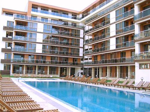 Pomorie Bay Aparthotel Exterior foto